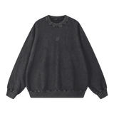 Iron Washed One F-ing Rep Crewneck Sweatshirt