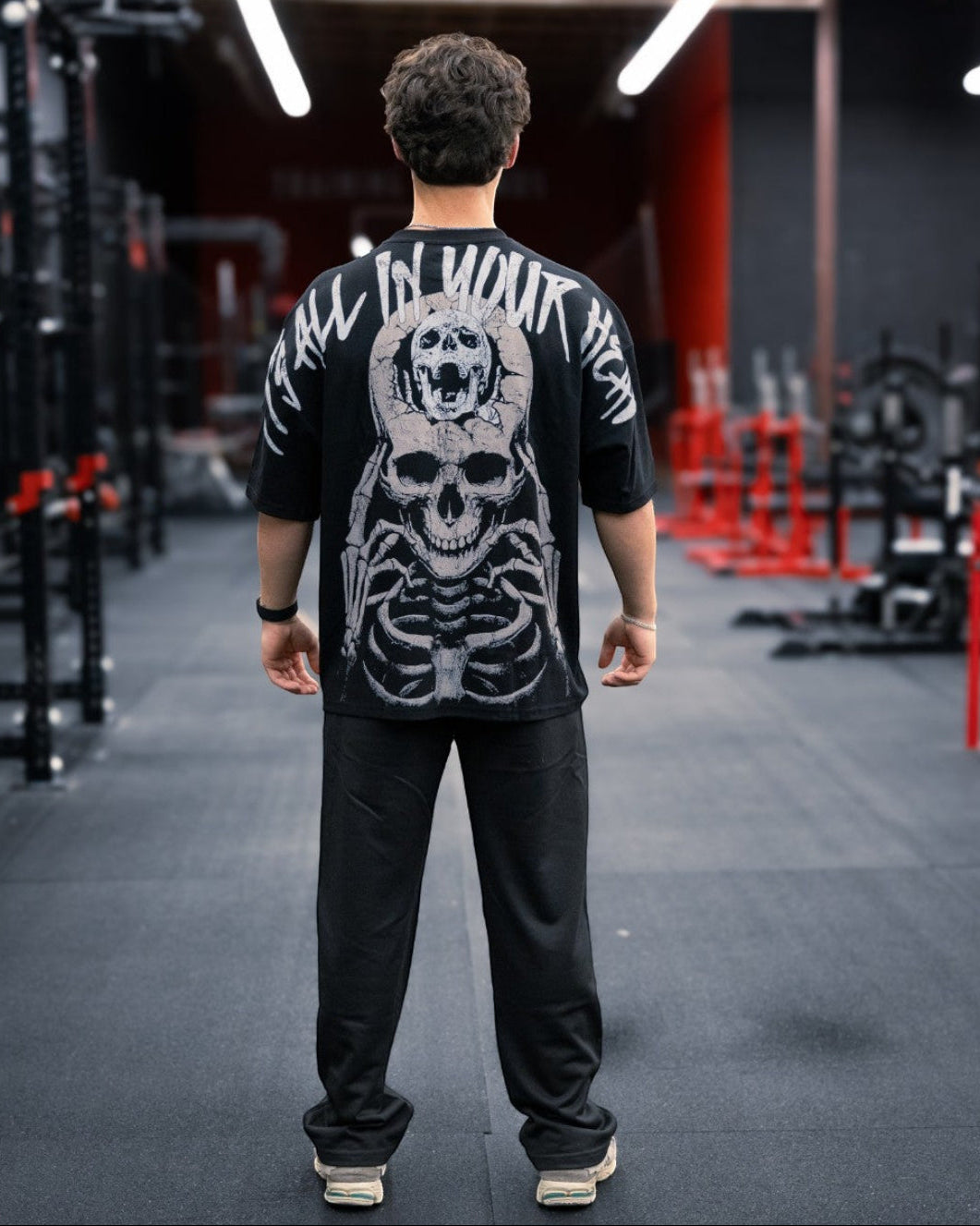 All In Your Head Oversized Pump Cover Tee