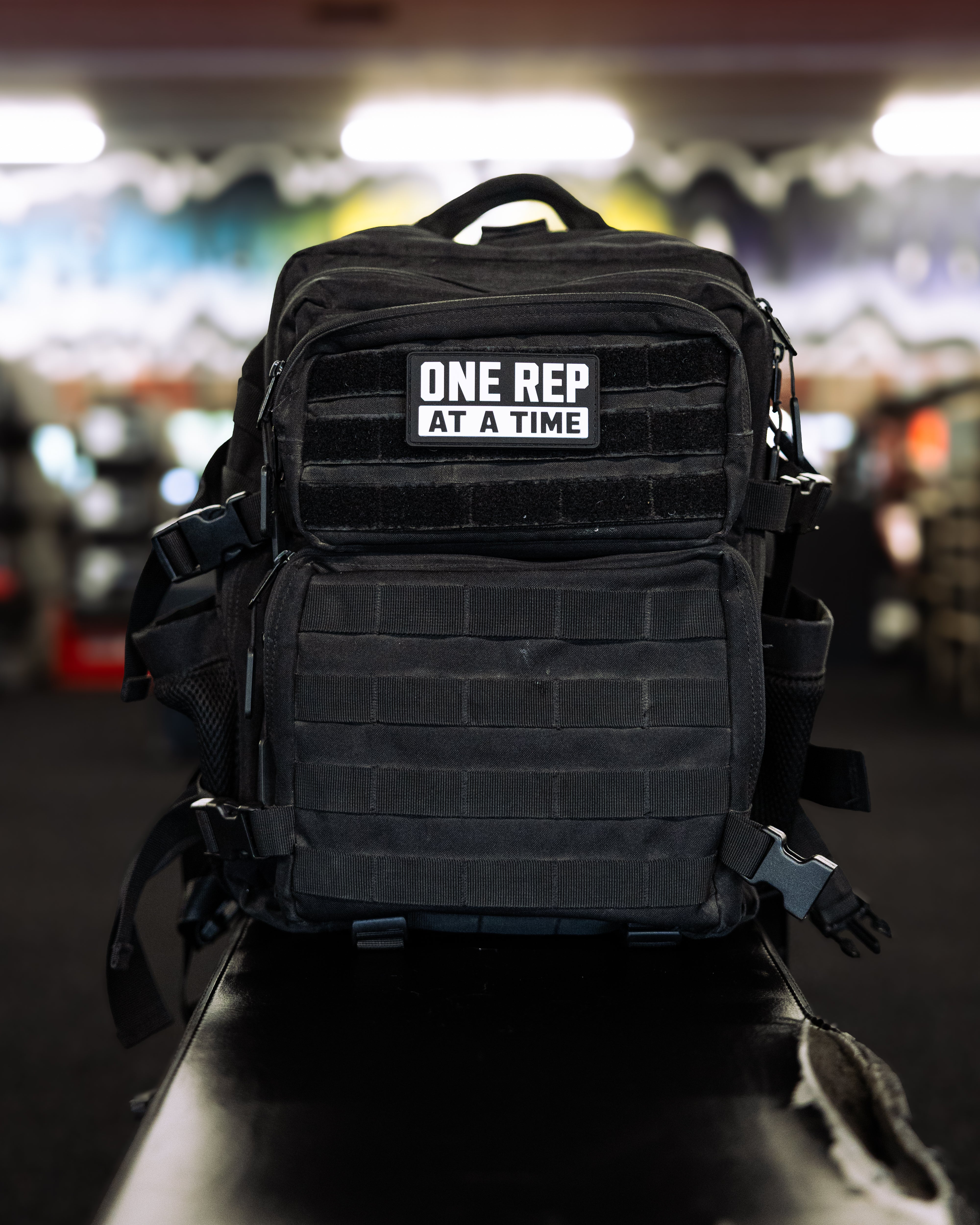 One Rep At A Time Hook and Loop Patch