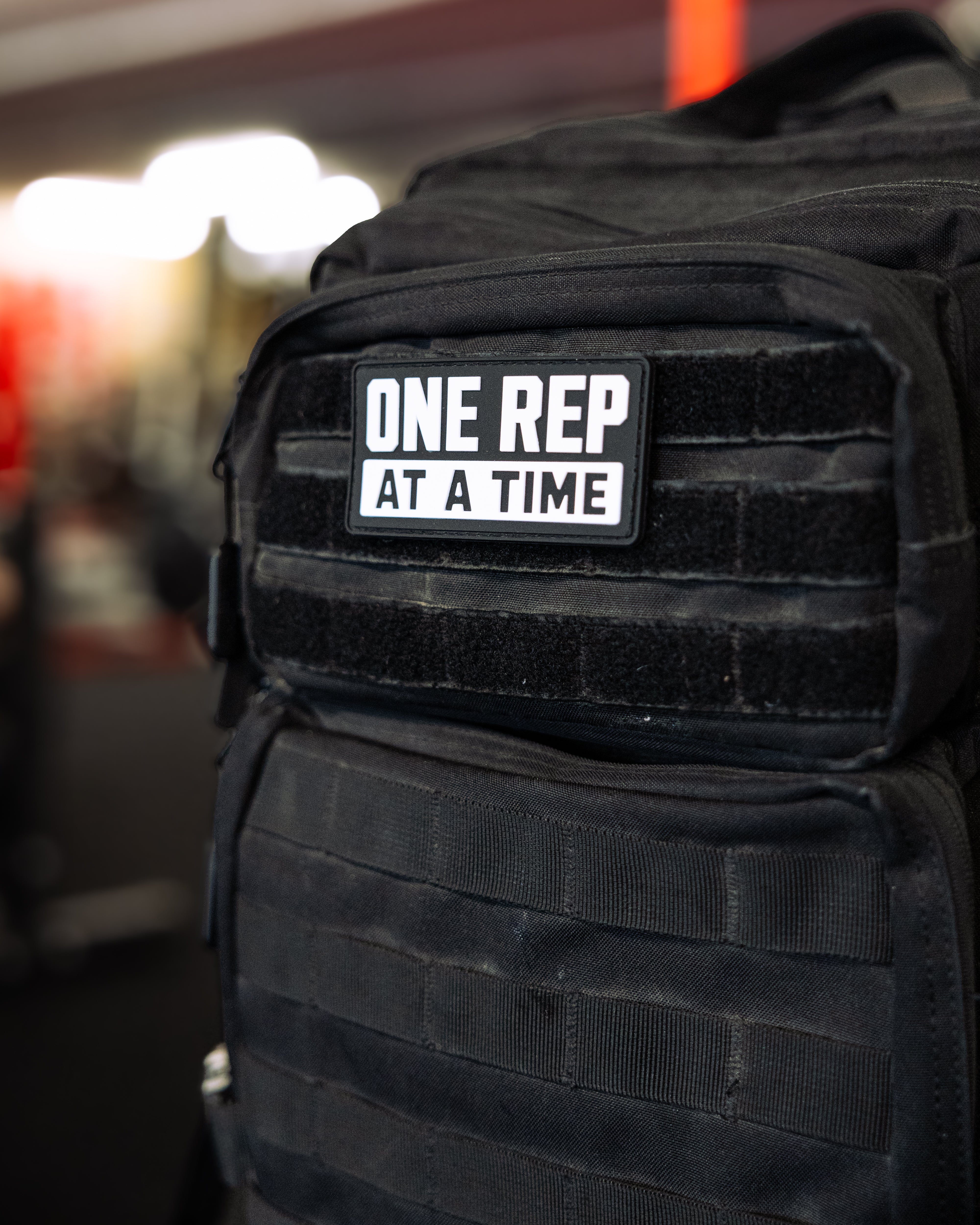 One Rep At A Time Hook and Loop Patch
