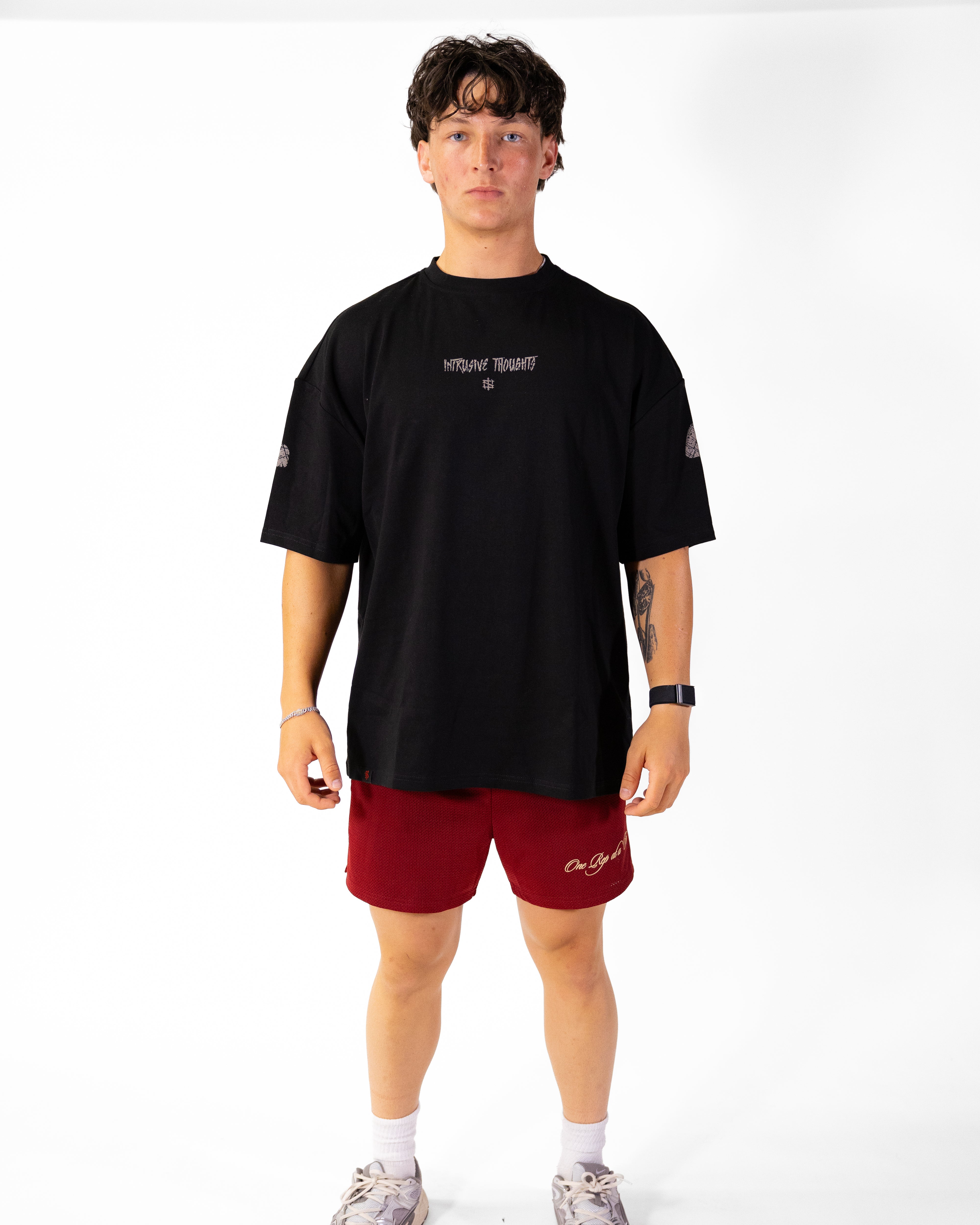 Intrusive Thoughts Oversized Pump Cover Tee