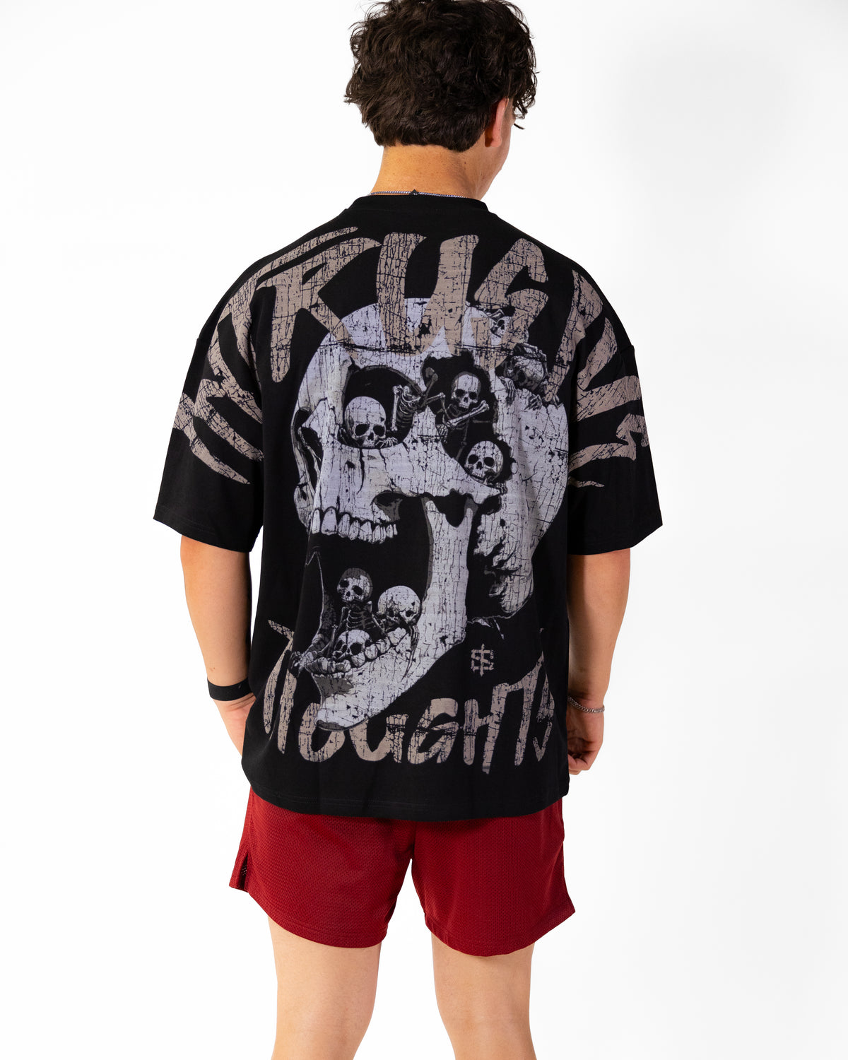 Intrusive Thoughts Oversized Pump Cover Tee