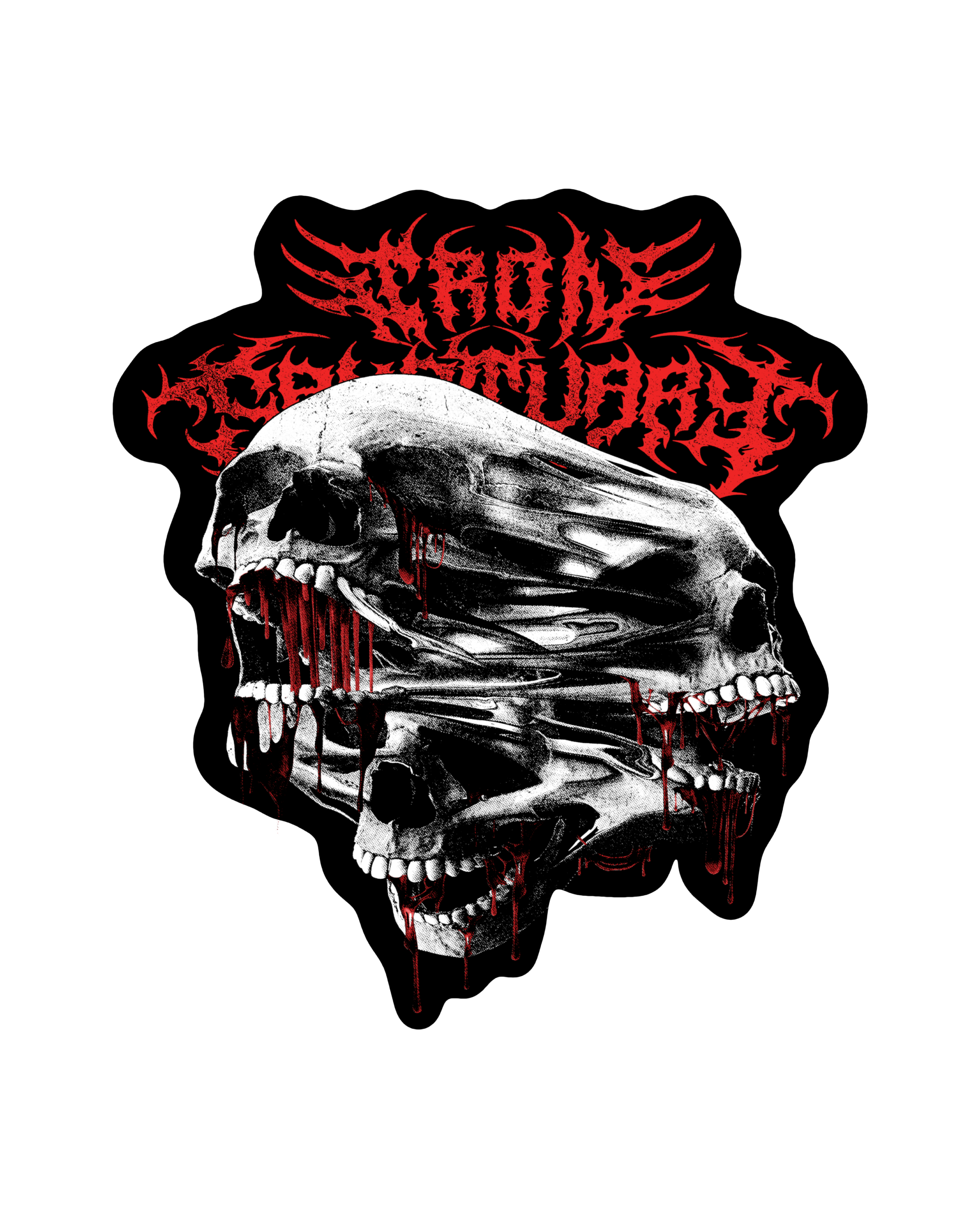 Agony sticker