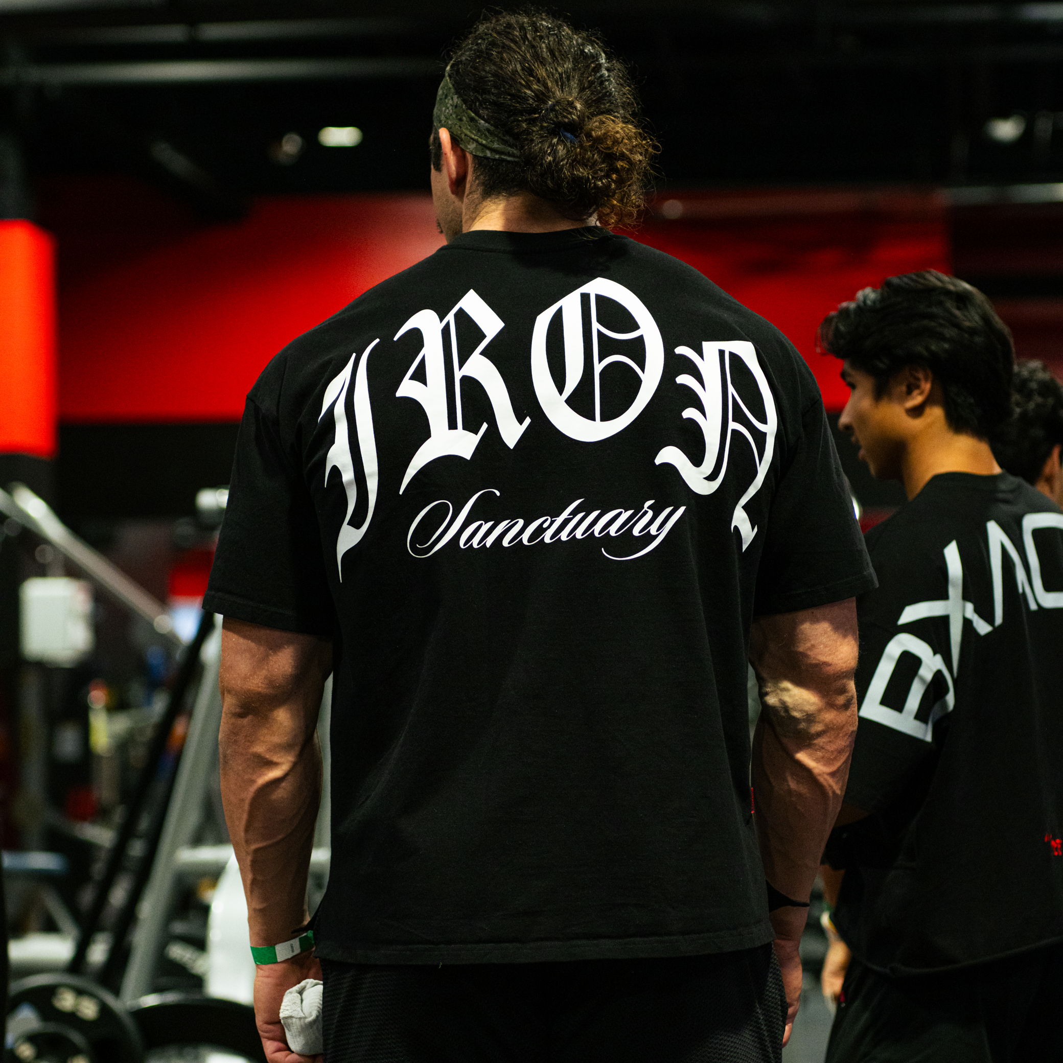 IS x BXACTIV Old English Oversized T-shirt