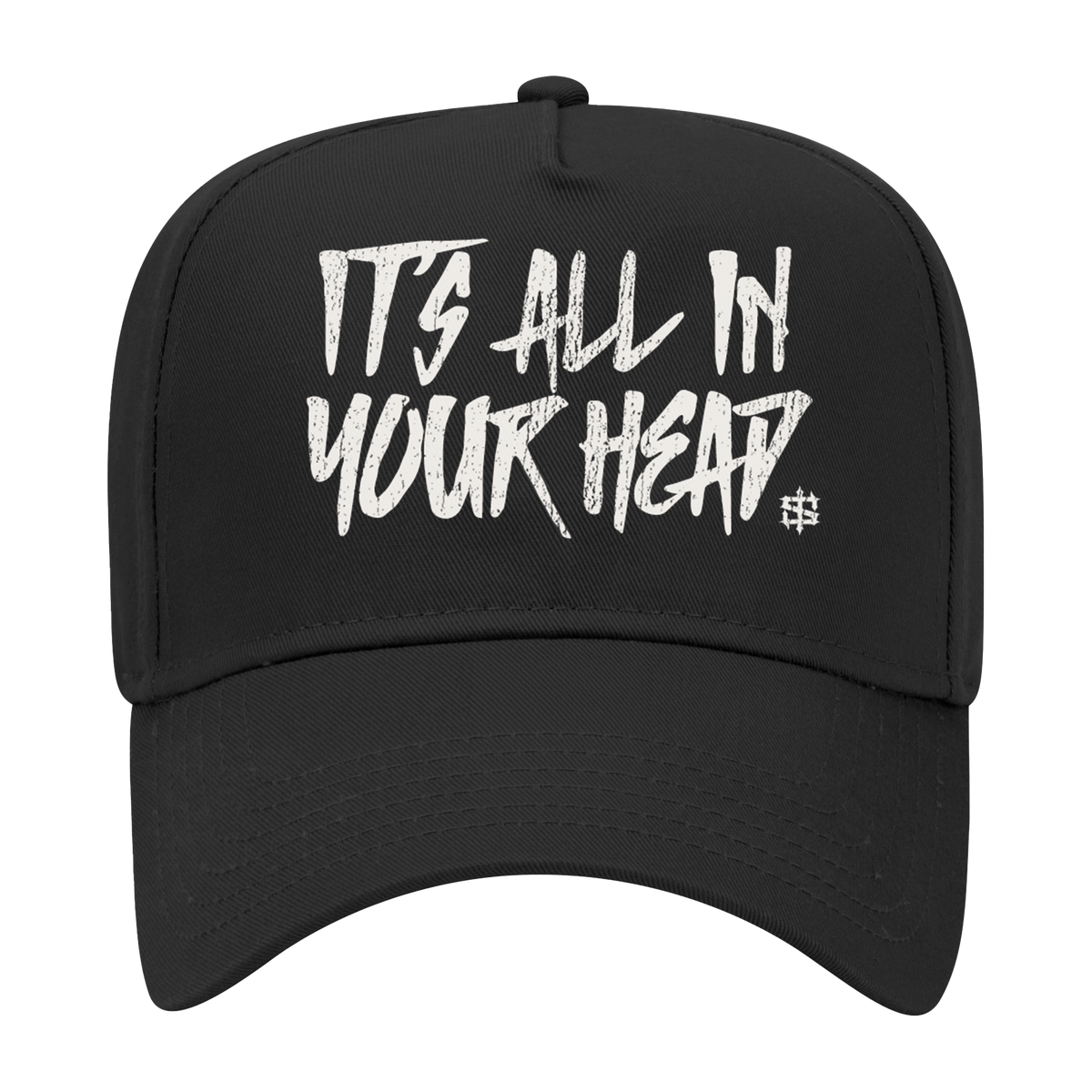 All in Your Head Snapback - Black