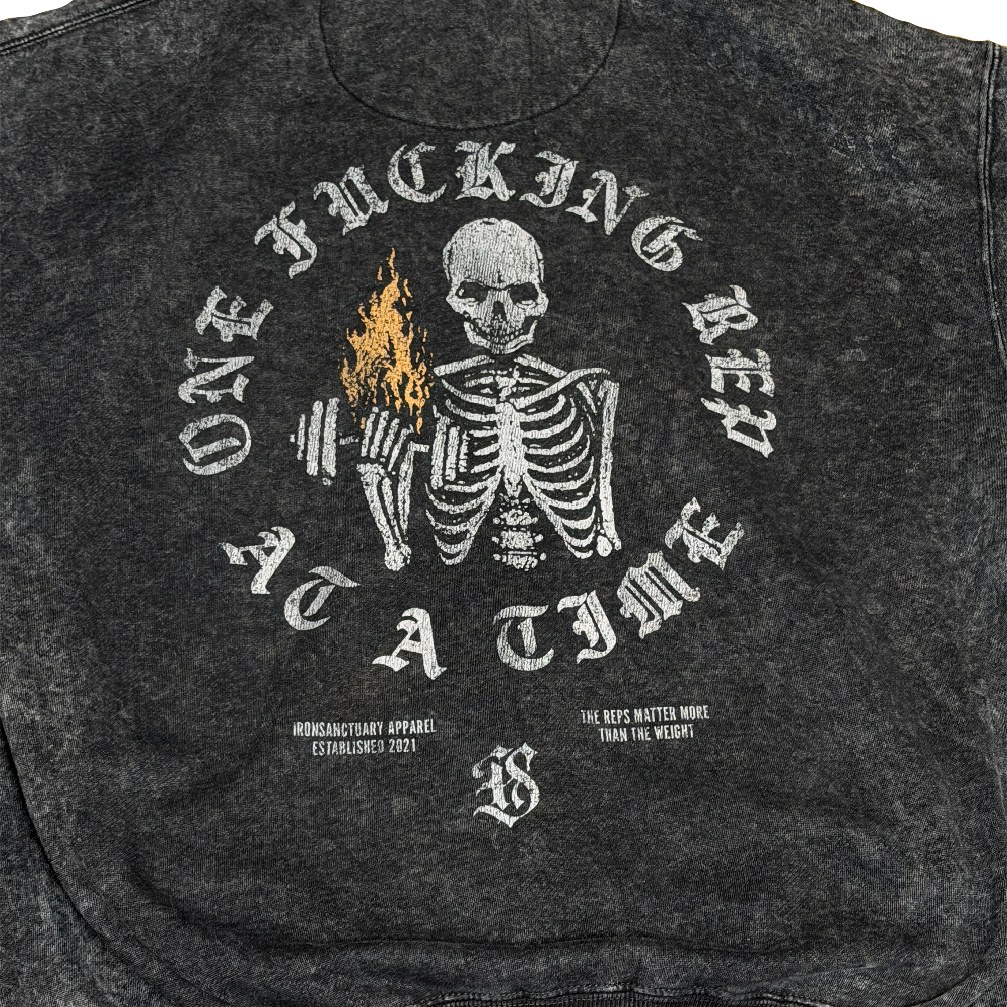 One F-ing Rep Iron Washed Hoodie