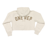 One Rep at a Time Cropped Hoodie