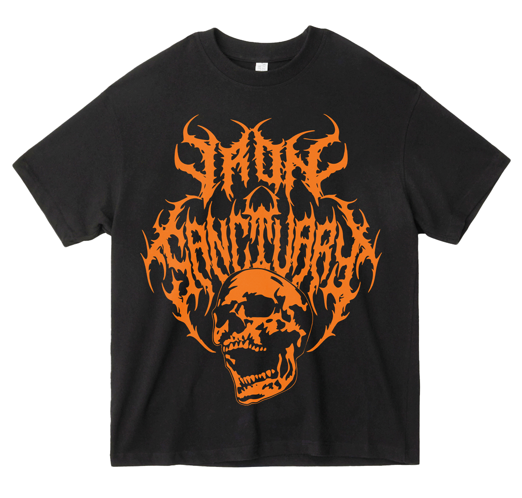 Orange Metal Ultra Heavyweight Tee