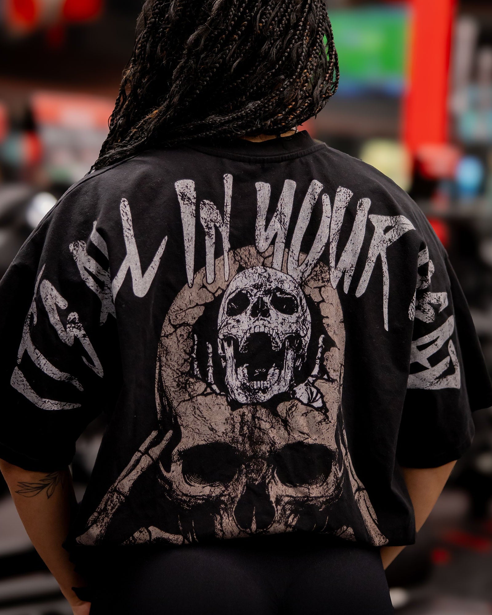 All In Your Head Oversized Pump Cover Tee