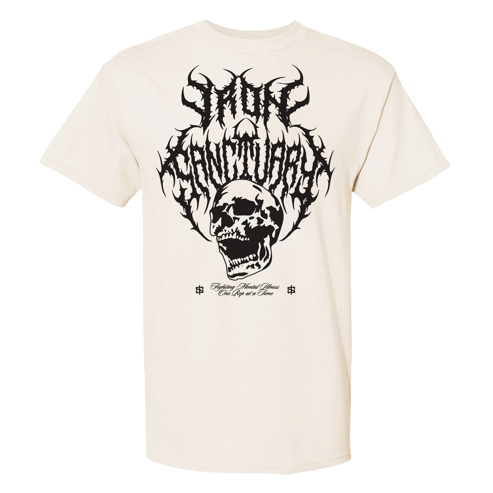 Metal Skull 9oz Iron Heavyweight Tee