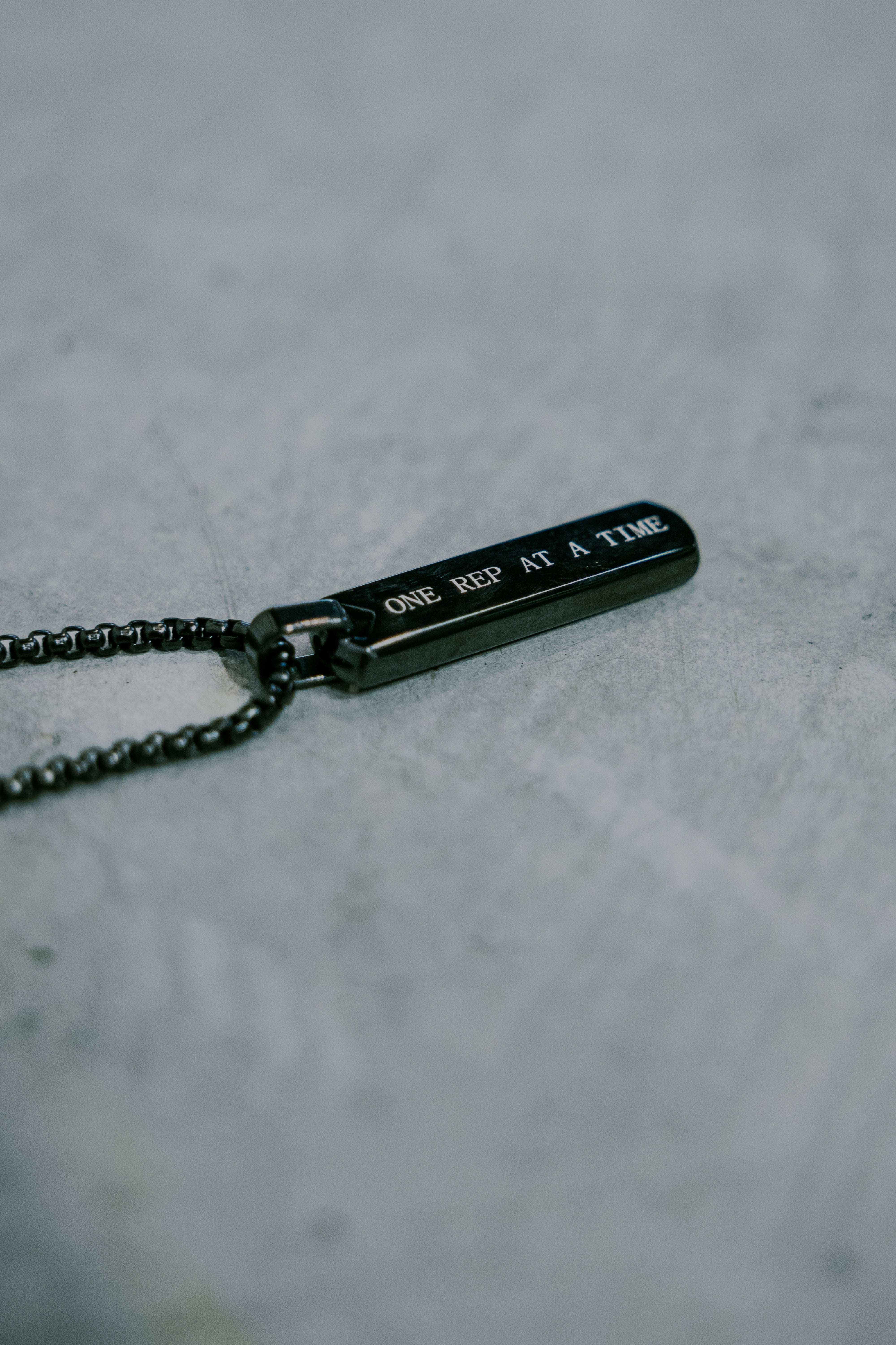 One Rep At A Time Necklace