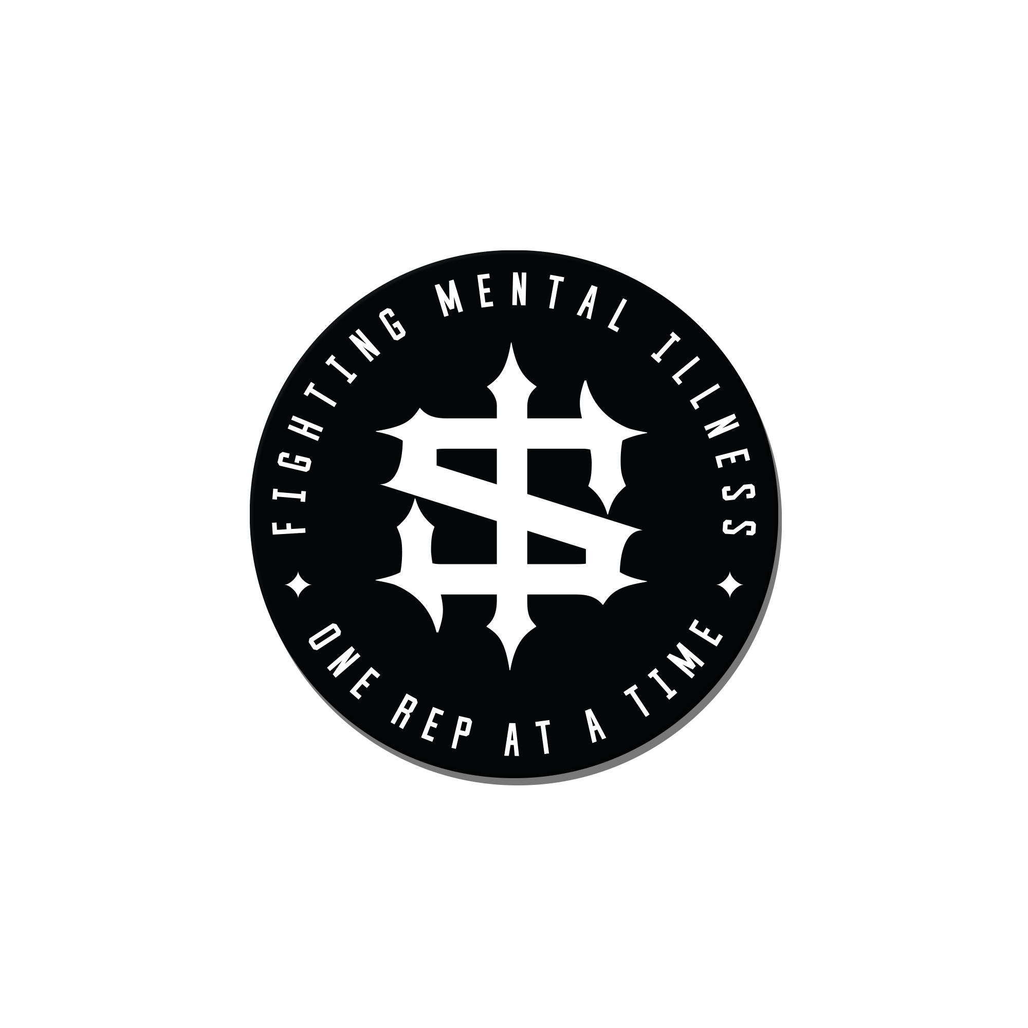 One Rep At A Time Sticker