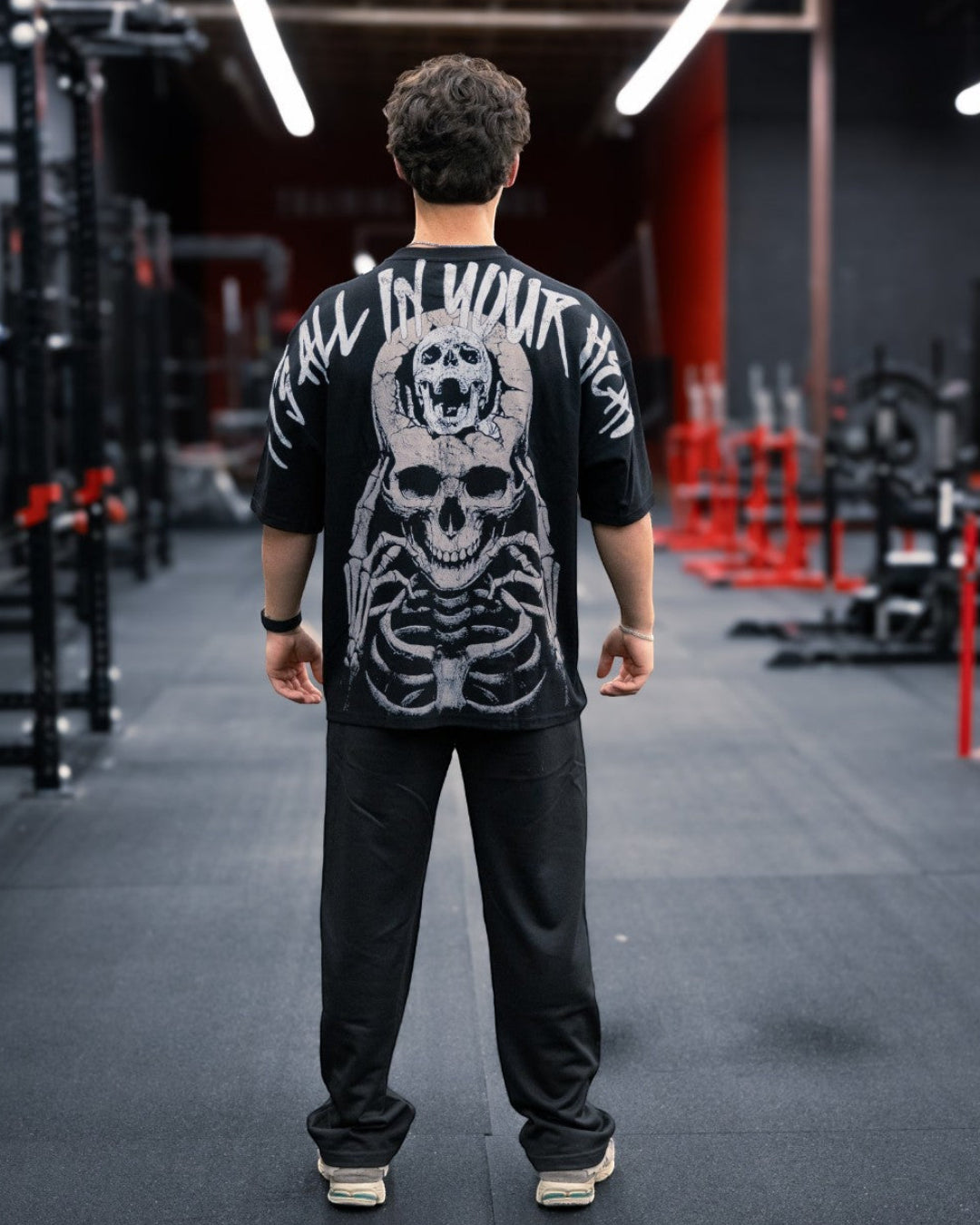 All In Your Head Oversized Pump Cover Tee