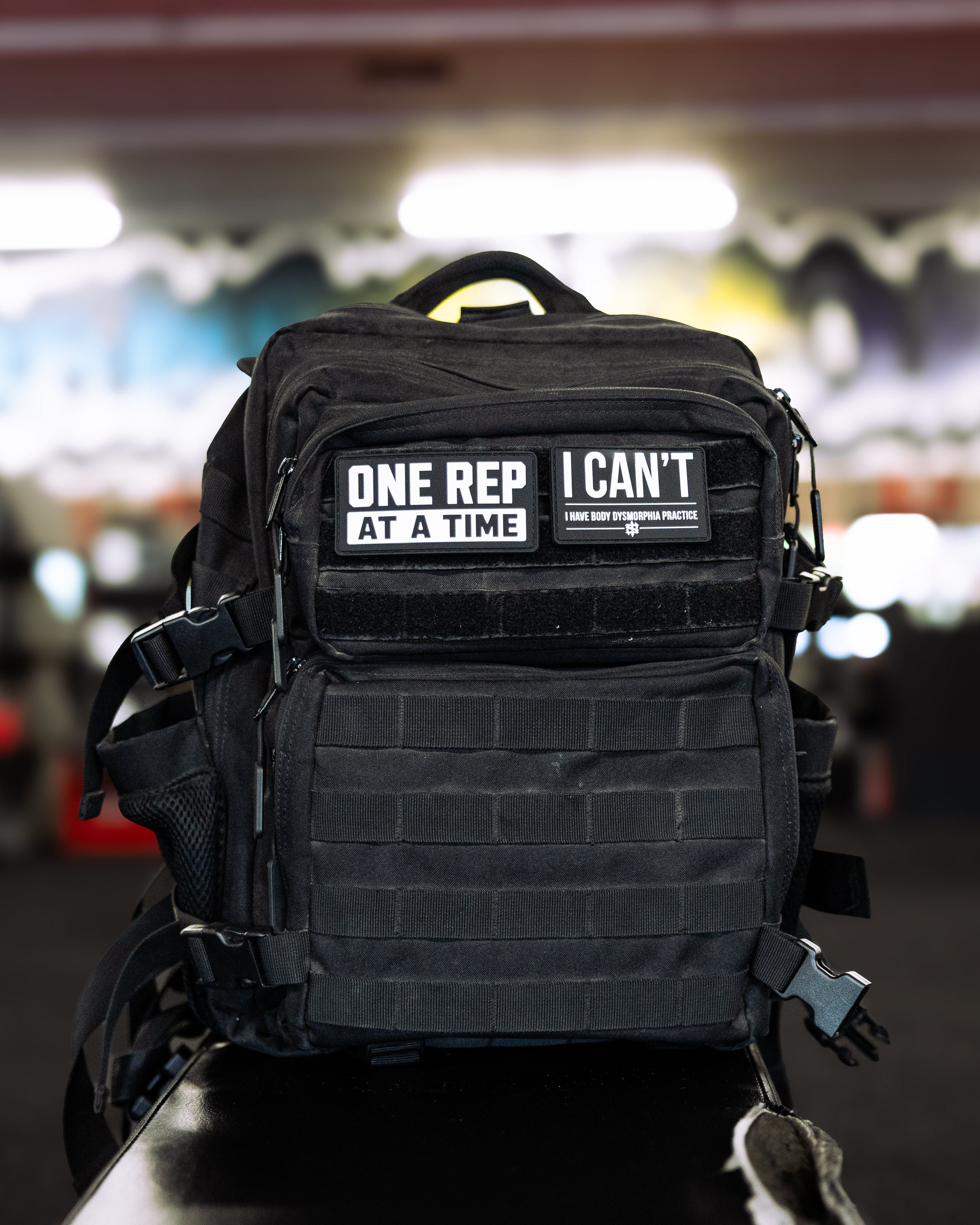 One Rep At A Time Hook and Loop Patch