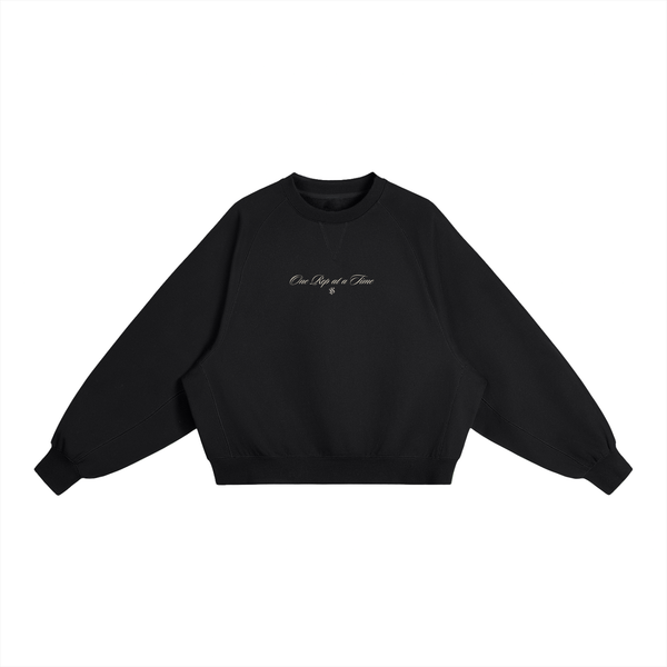The reps matter more Essential Heavyweight Dolman Sleeve Boxy Sweatshirt