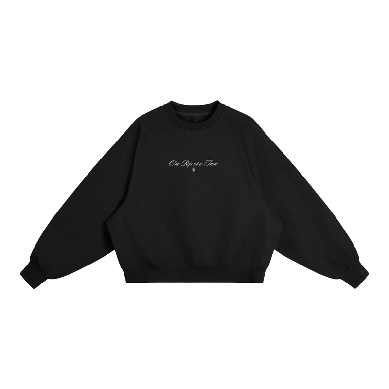 The reps matter more Essential Heavyweight Dolman Sleeve Boxy Sweatshirt