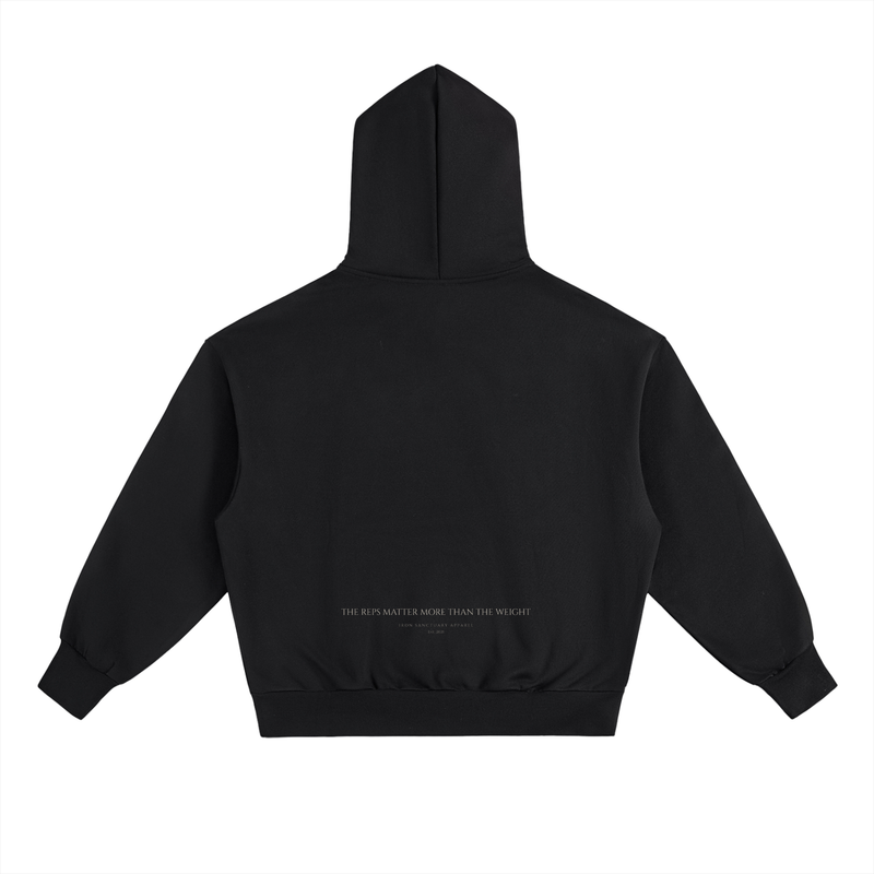 The reps matter more Essential Heavyweight Fleece Hoodie
