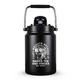 Custom Iron Sanctuary Half Gallon Jugs