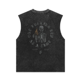 One F-ing Rep Iron Washed Raglan Tank Top