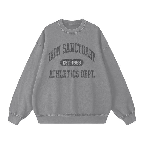 Iron Sanctuary Vintage Washed Oversized Sweatshirt