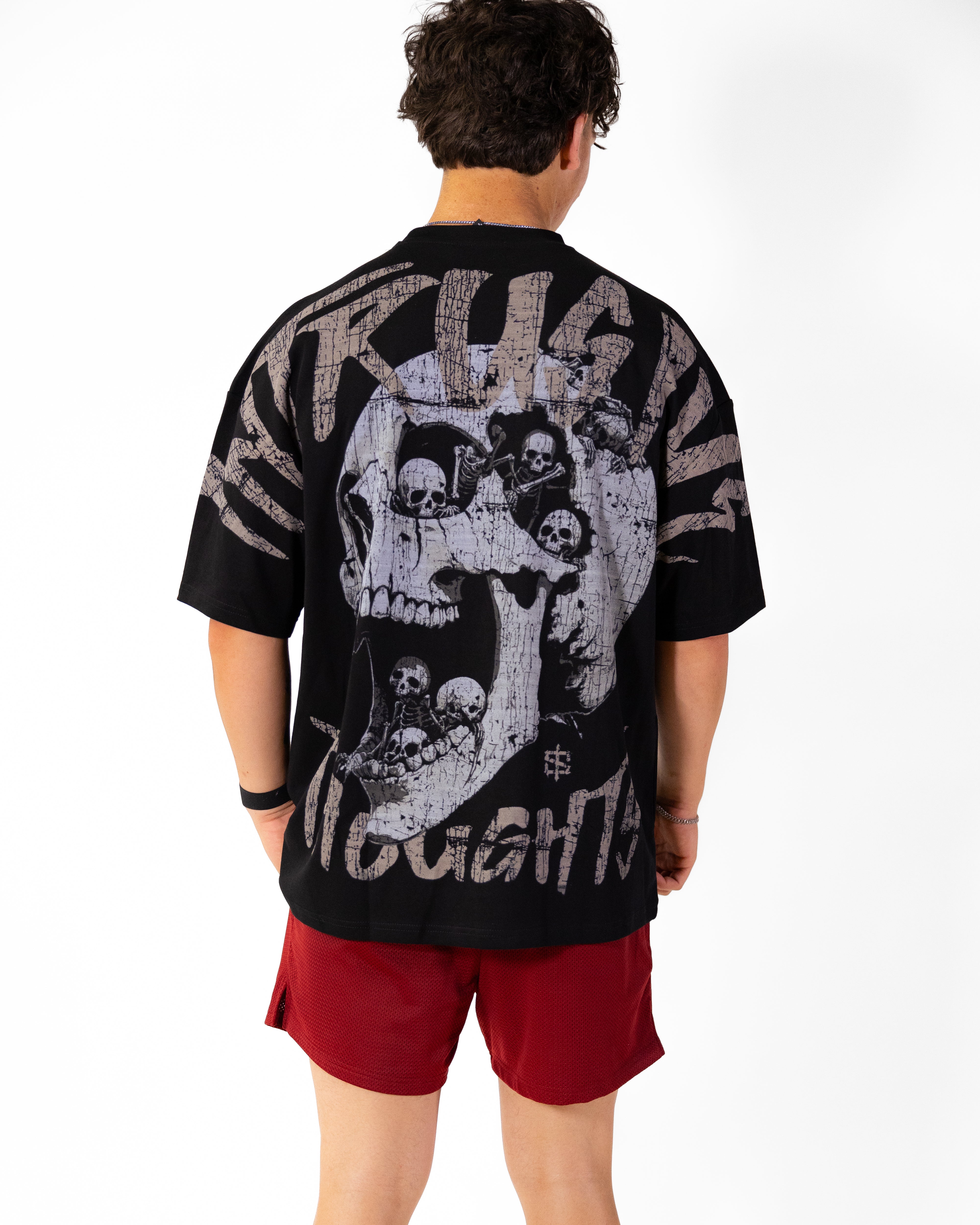 Intrusive Thoughts Oversized Pump Cover Tee