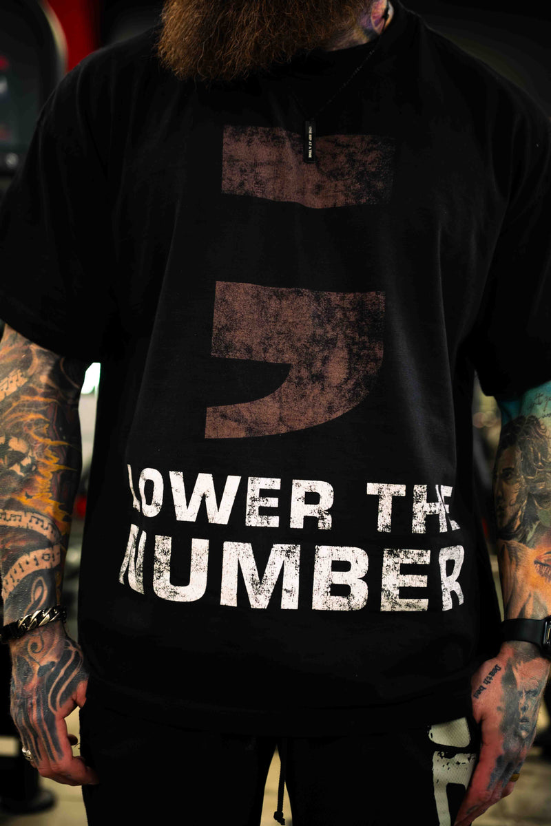 Lower The Number Ultra Heavyweight Tee
