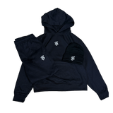 Iron Oversized Embroidered Hoodie