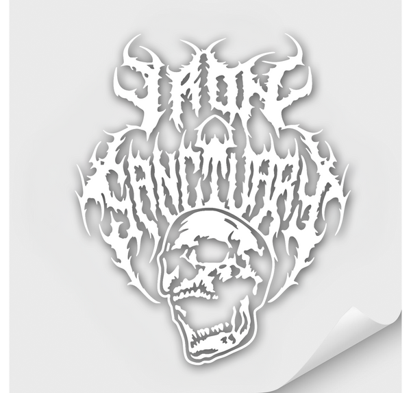 Metal Car Sticker 9"x11"