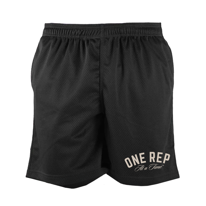 One Rep at a Time Mesh Shorts