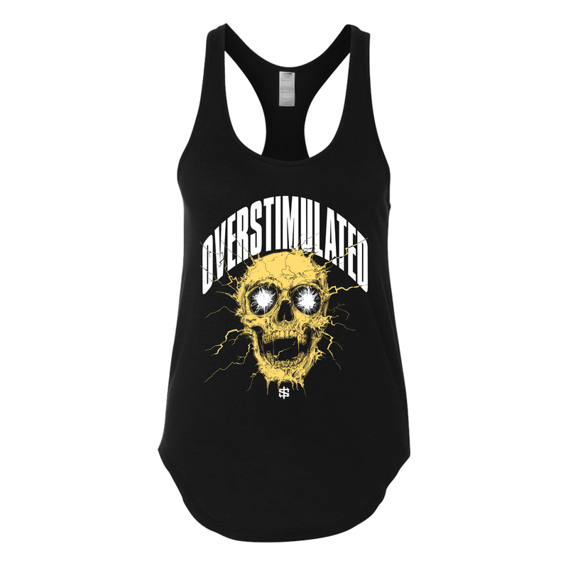 Overstimulated v2 Womens Racerback