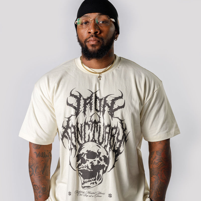 Metal Skull 9oz Iron Heavyweight Tee