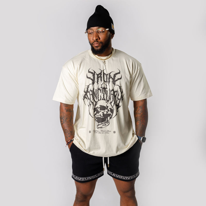 Metal Skull 9oz Iron Heavyweight Tee