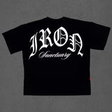 IS x BXACTIV Old English Oversized T-shirt
