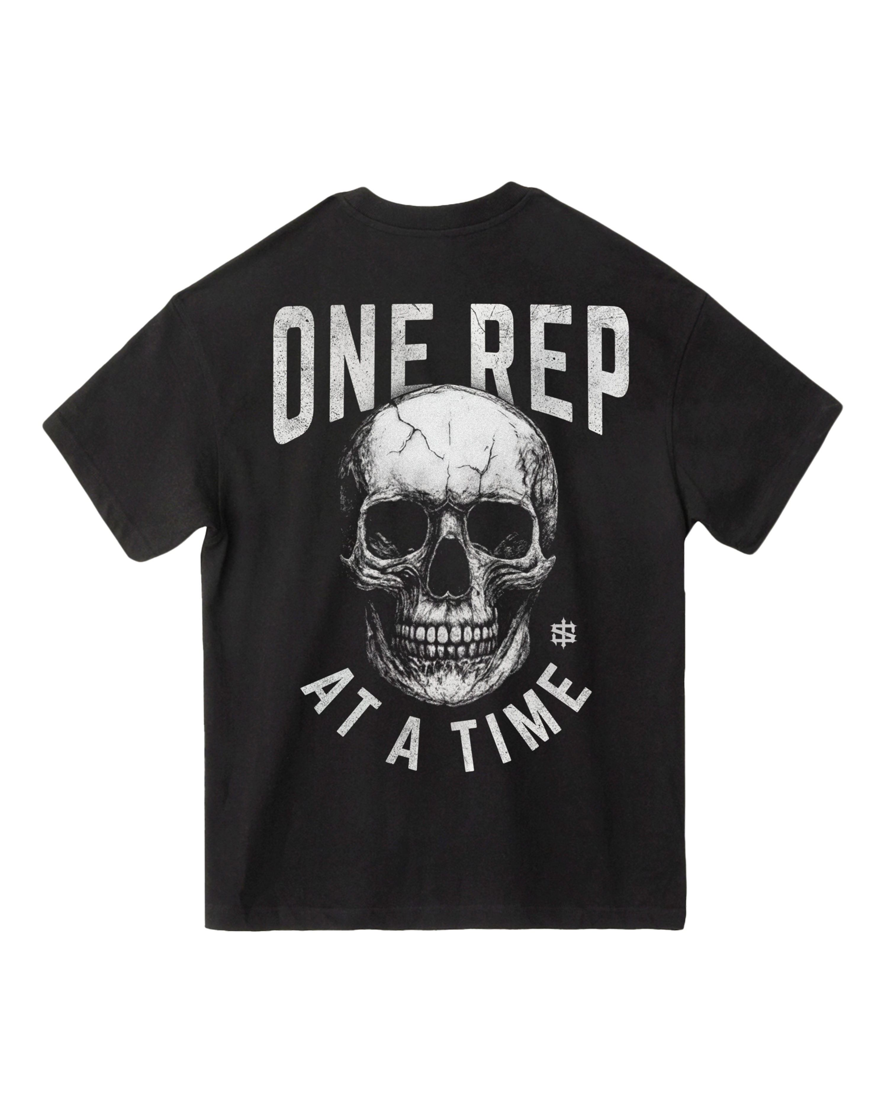 One Rep at a Time Skull Tee