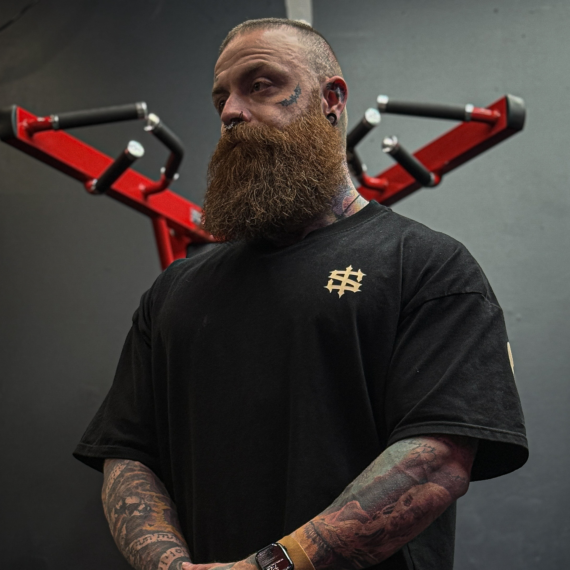 IS x BXACTIV ONE REP Oversized T-shirt