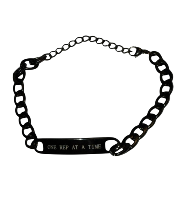 One Rep At A Time Bracelet