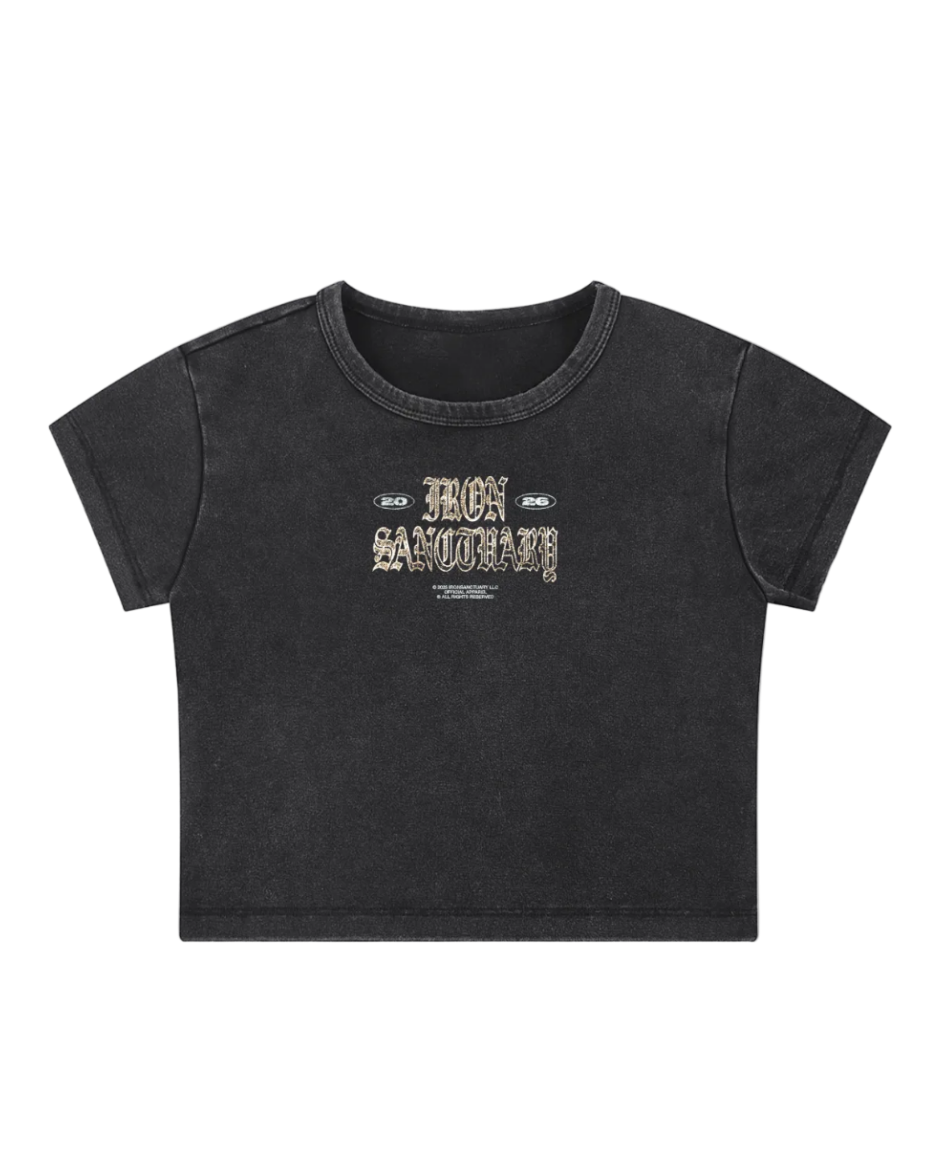 Weights On My Mind Crop Tee