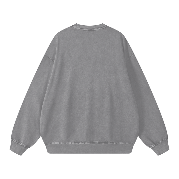 Iron Sanctuary Vintage Washed Oversized Sweatshirt
