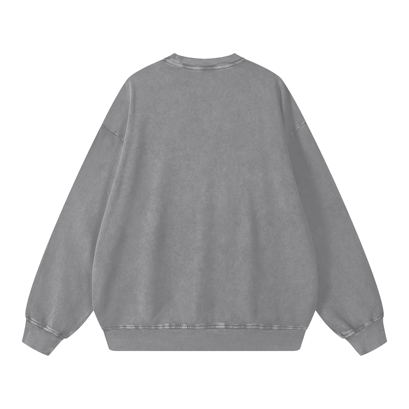 Iron Sanctuary Vintage Washed Oversized Sweatshirt
