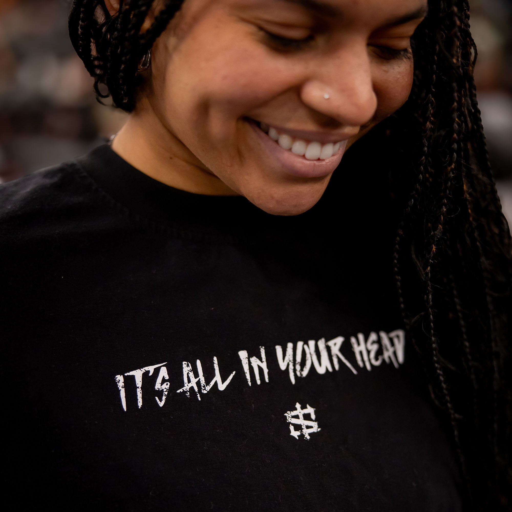 IS x BXACTIV All In Your Head Oversized T-shirt