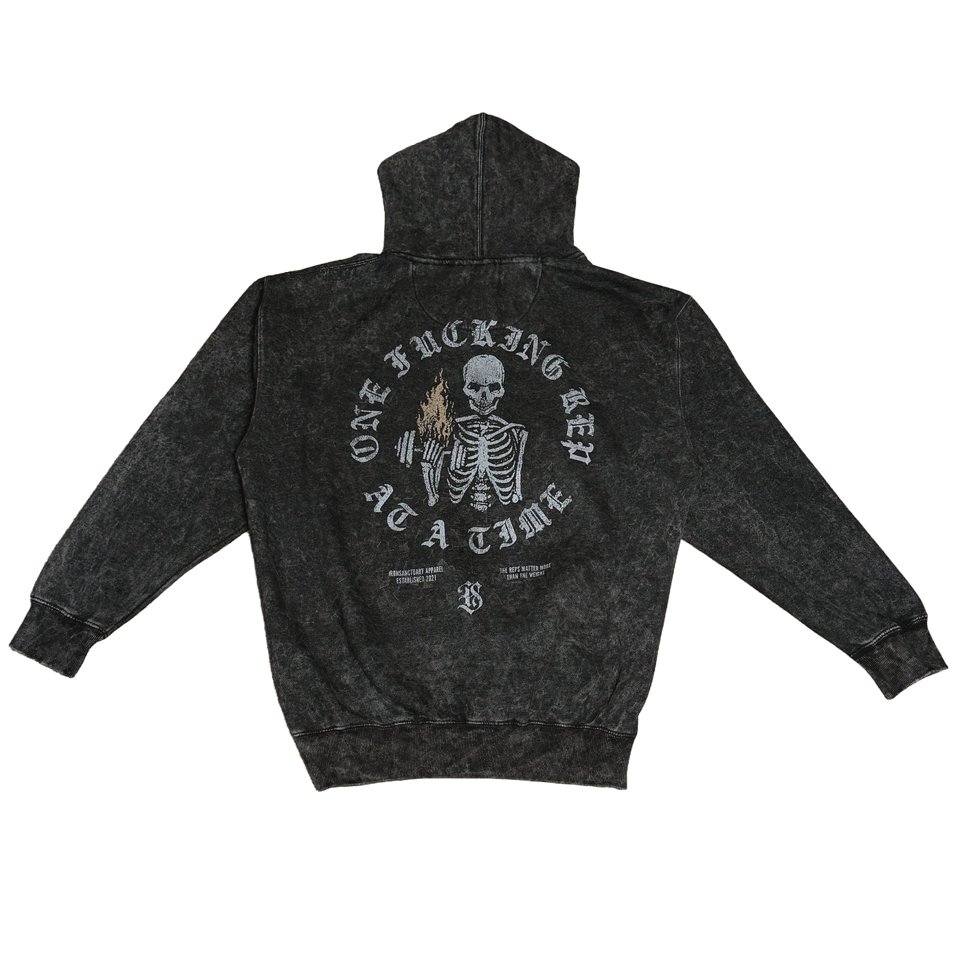 One F-ing Rep Iron Washed Hoodie
