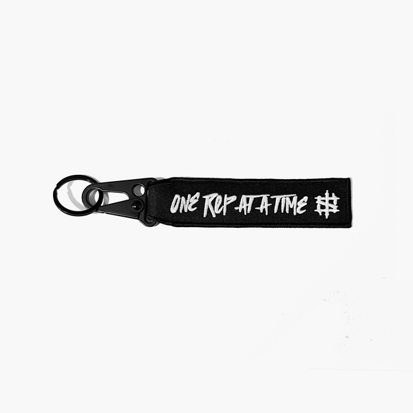 One Rep At A Time Embroidered Jet Tag