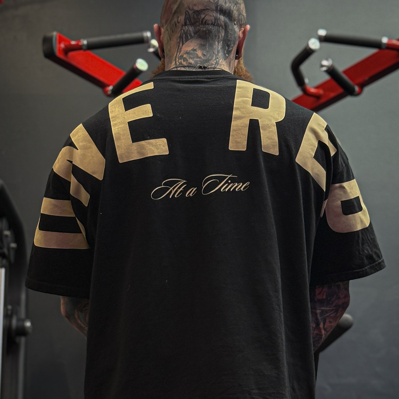 IS x BXACTIV ONE REP Oversized T-shirt