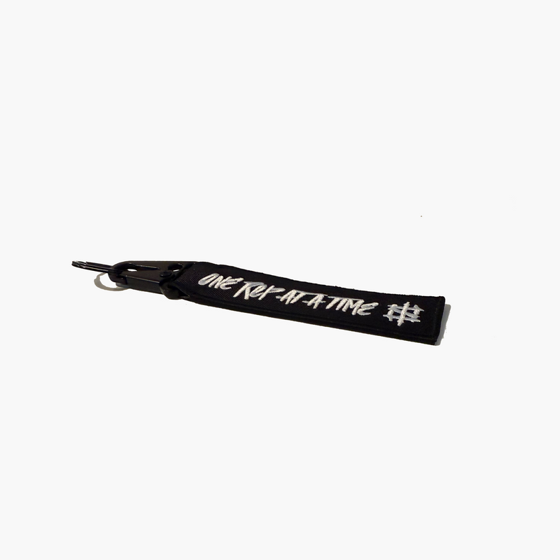 One Rep At A Time Embroidered Jet Tag