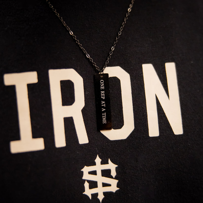 One Rep At A Time Necklace
