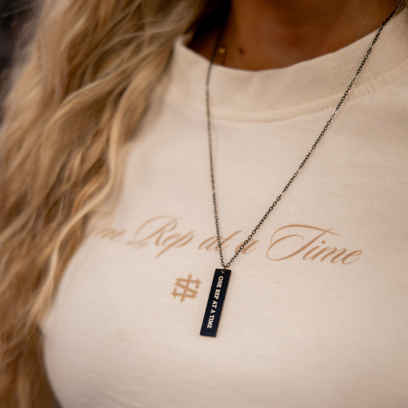 One Rep At A Time Necklace