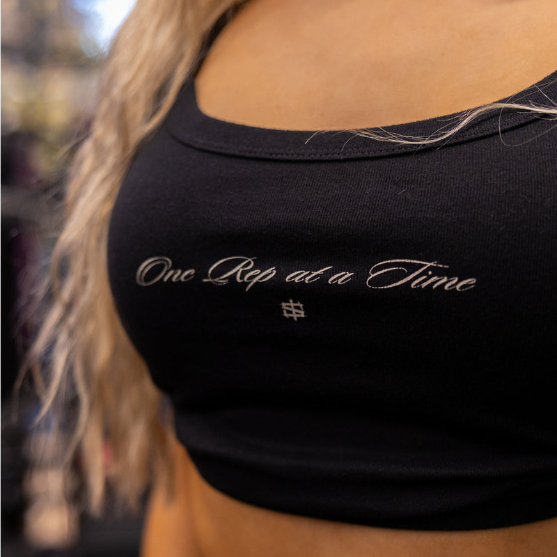 One Rep at a Time Crop Tank