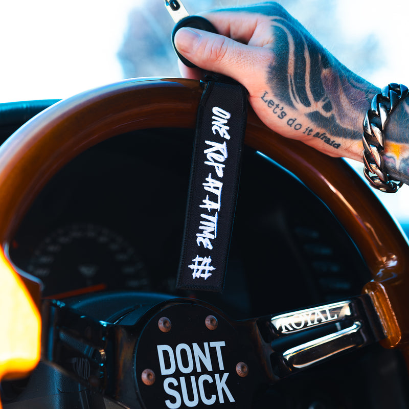 One Rep At A Time Embroidered Jet Tag