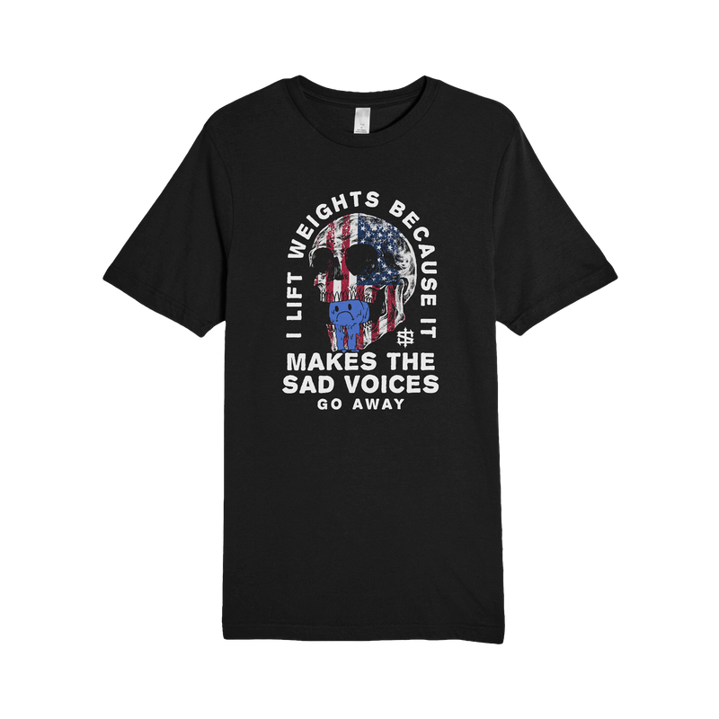 Sad Voices v3 USA Midweight Tee