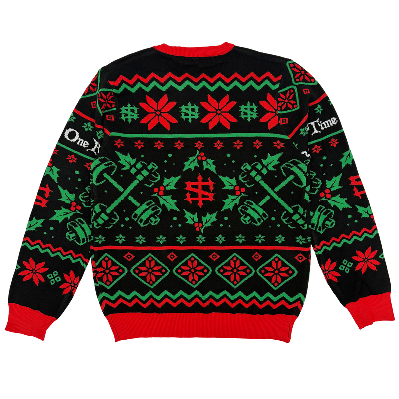 One Rep At A Time Knitted Xmas Sweater (Pre-Order)